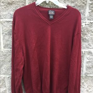 Jos A. Bank pullover sweater. Size Large.